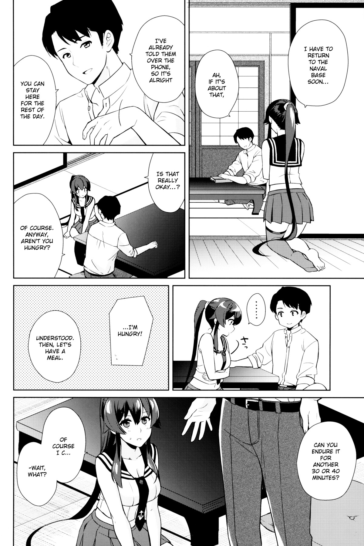 Hentai Manga Comic-Light Cruiser Yahagi Fell In Love - Third-Read-4